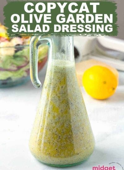 Olive Garden Salad Dressing Recipe