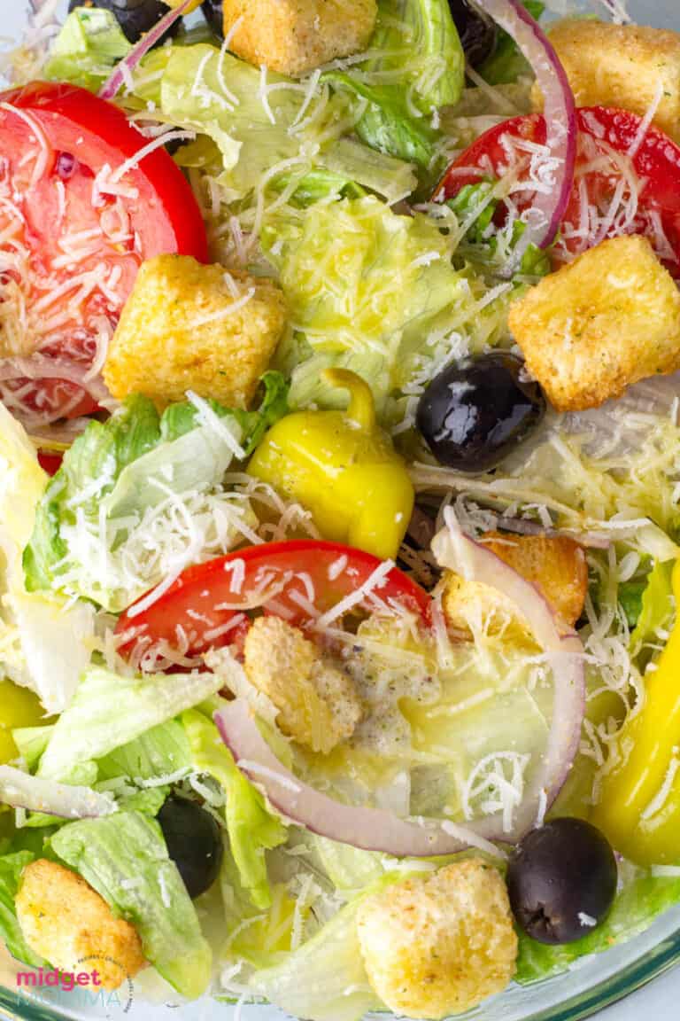 Olive Garden Salad Recipe (Copy Cat Recipe) • MidgetMomma