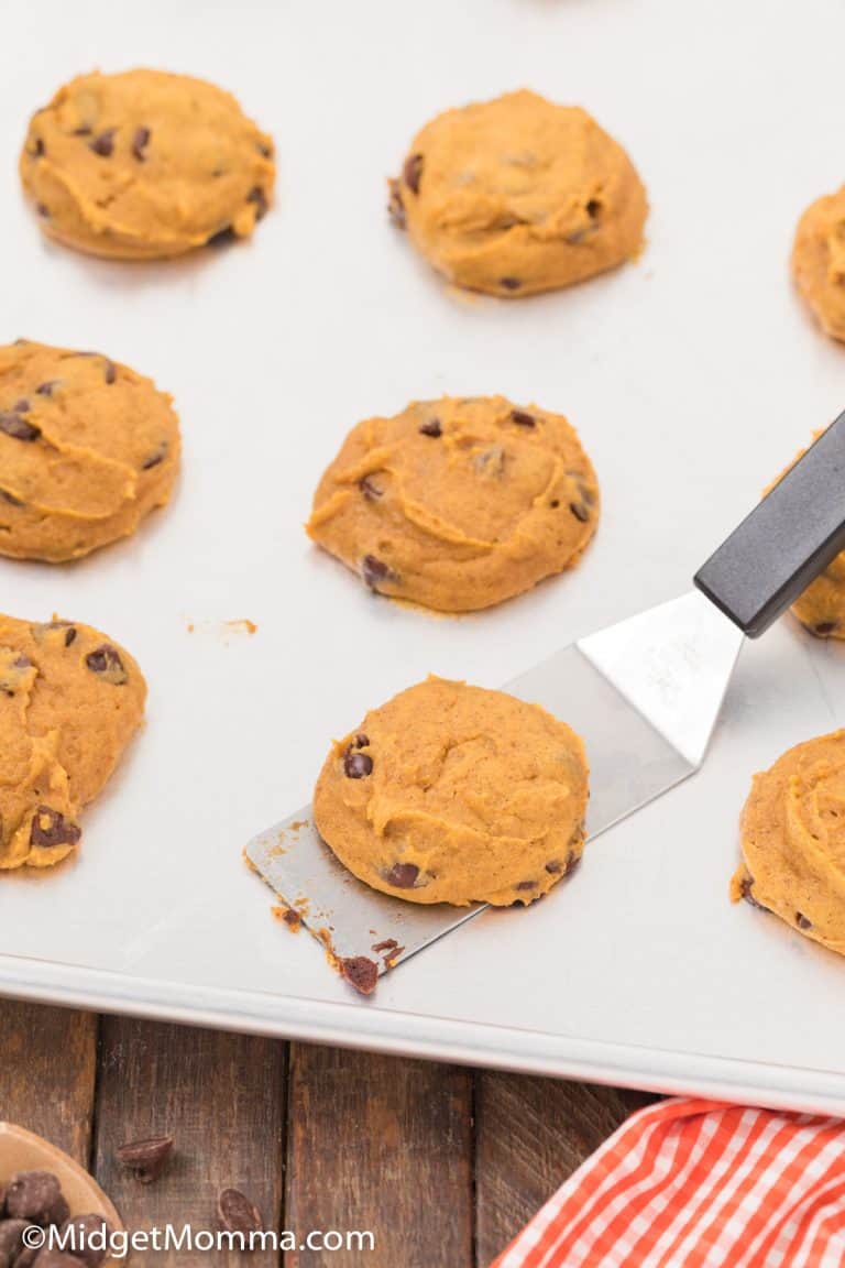 Pumpkin Chocolate Chip Cookies Recipe • MidgetMomma