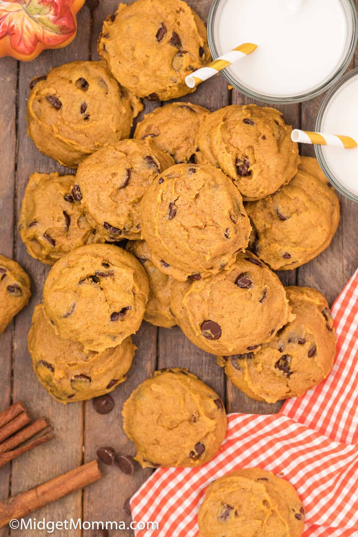 Pumpkin Chocolate Chip Cookies Recipe