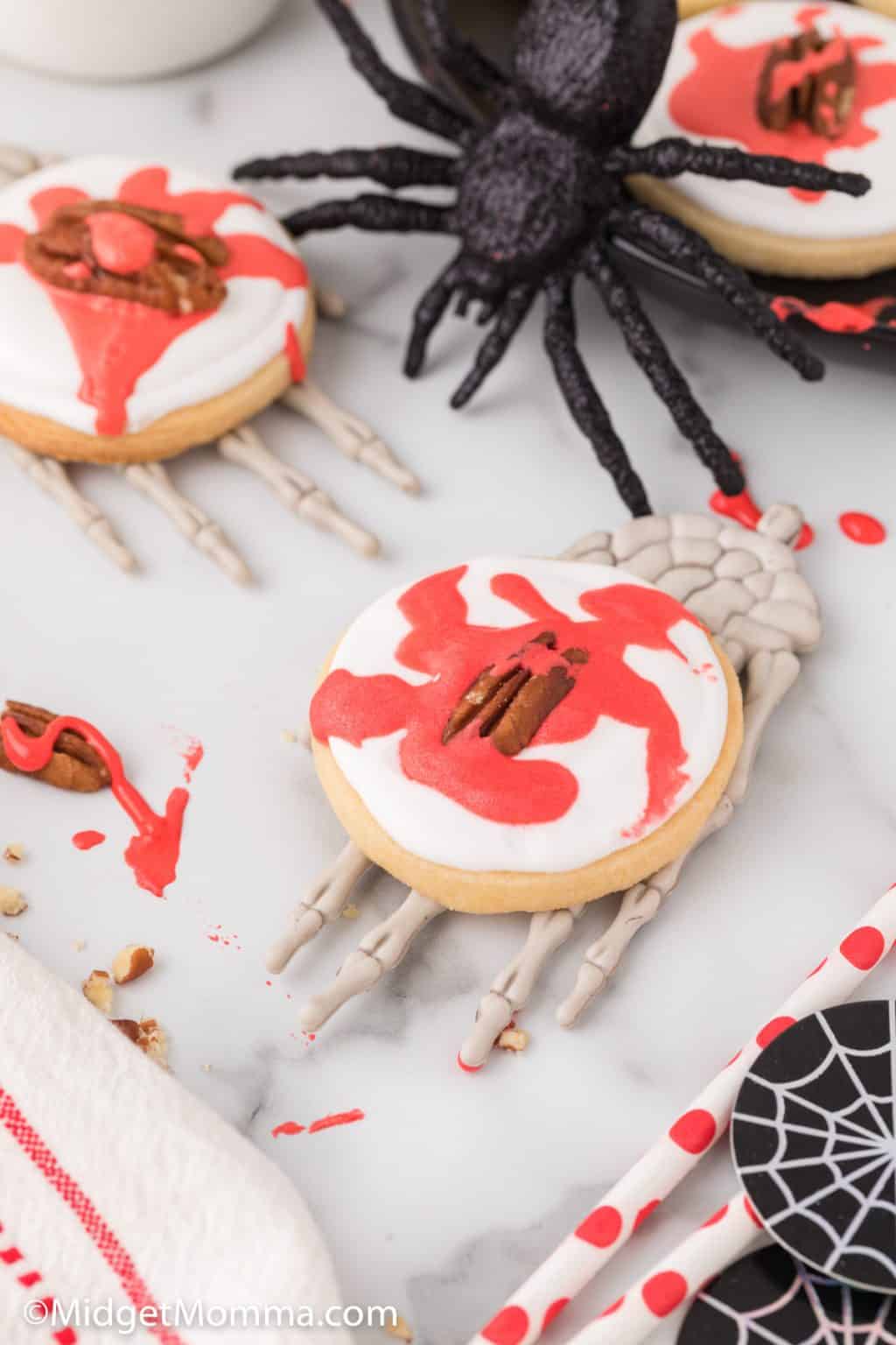 Zombie Brain Halloween Sugar Cookies • MidgetMomma