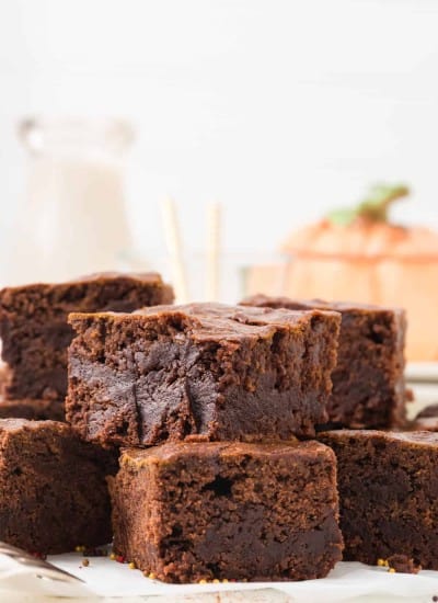 pumpkin brownies