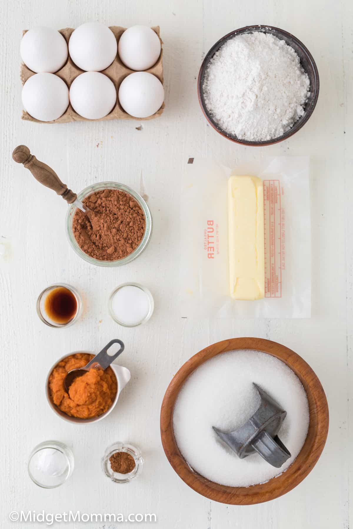 pumpkin brownies  ingredients