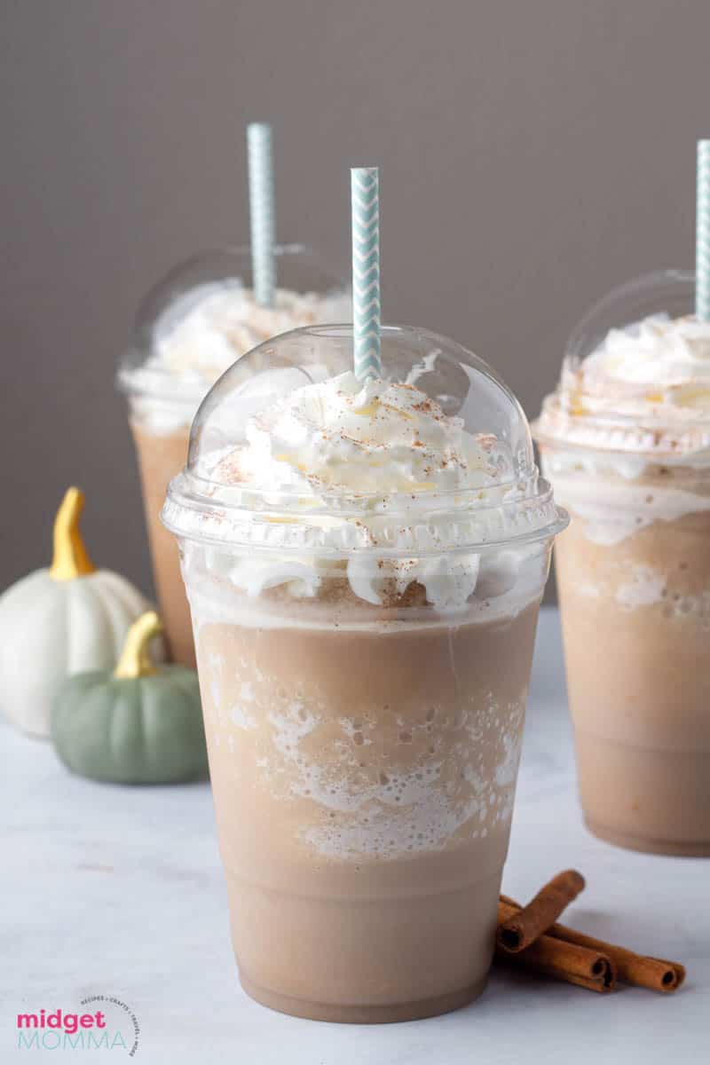 pumpkin spice frappuccino