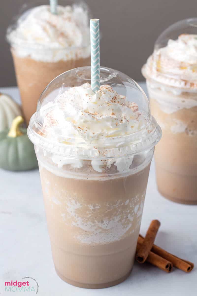 pumpkin spice frappuccino