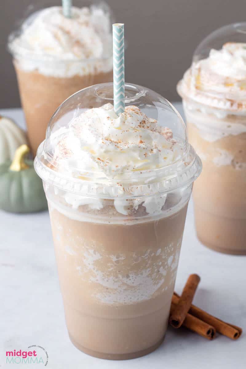 pumpkin spice frappuccino