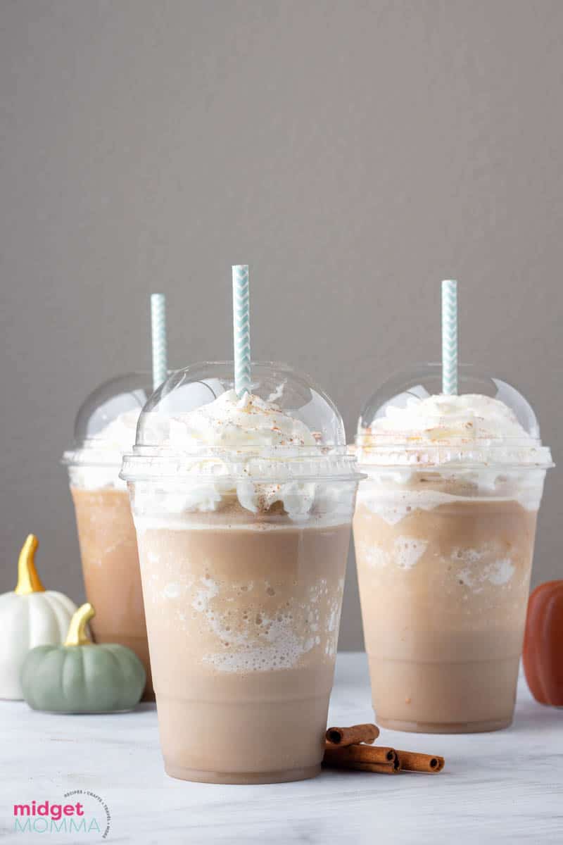 pumpkin spice frappuccino