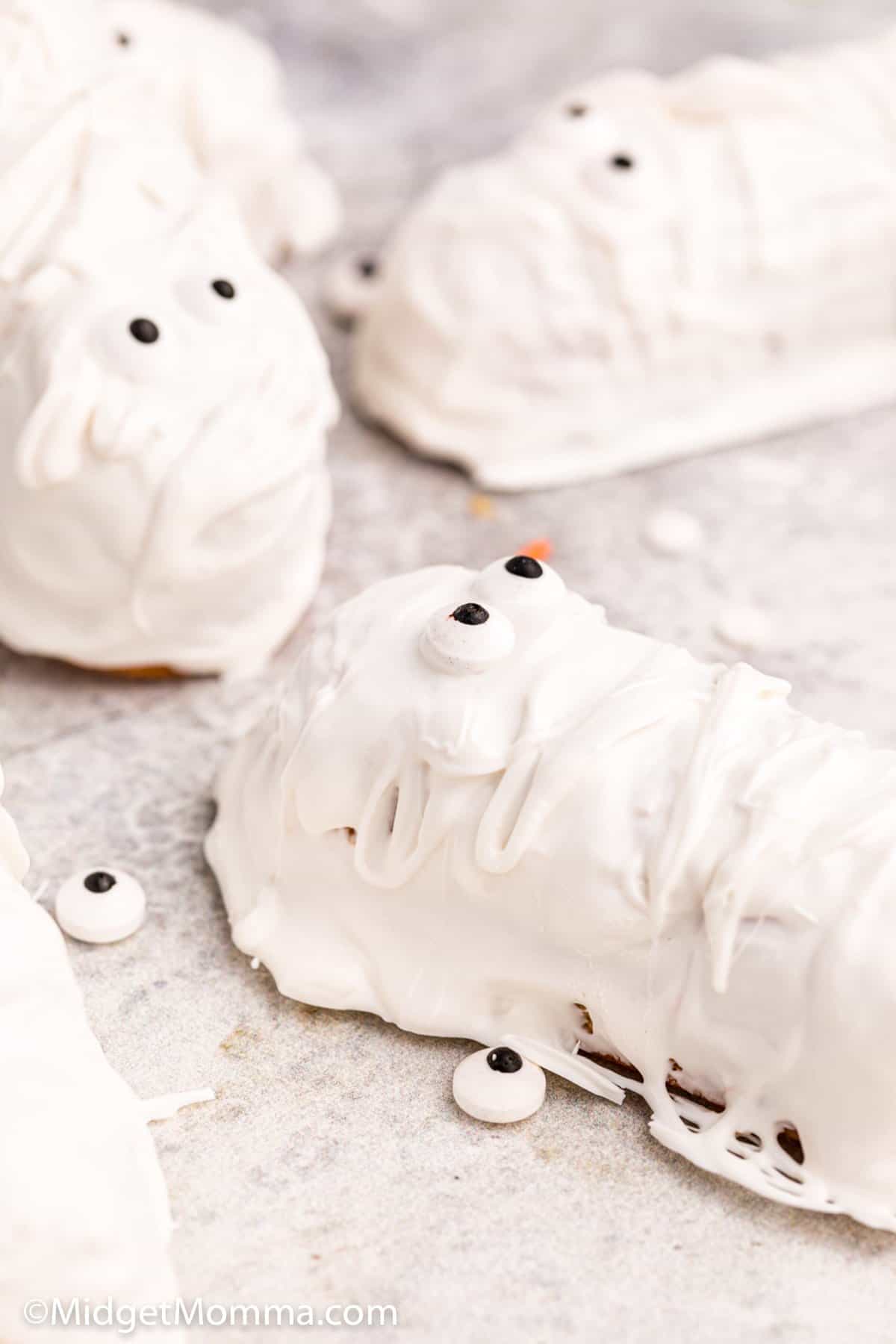 choocolate covered twinkie mummies