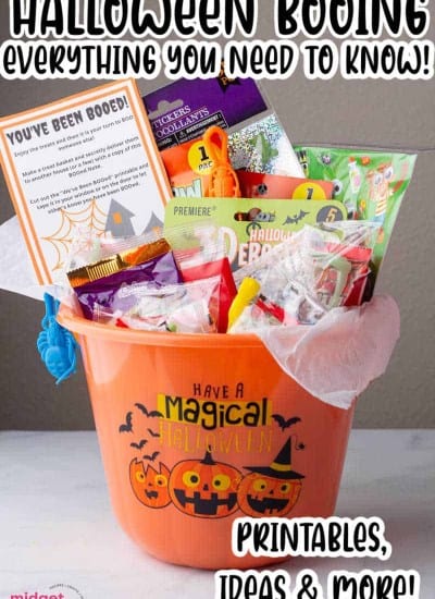 HALLOWEEN BOOING - IDEAS AND PRINTABLES