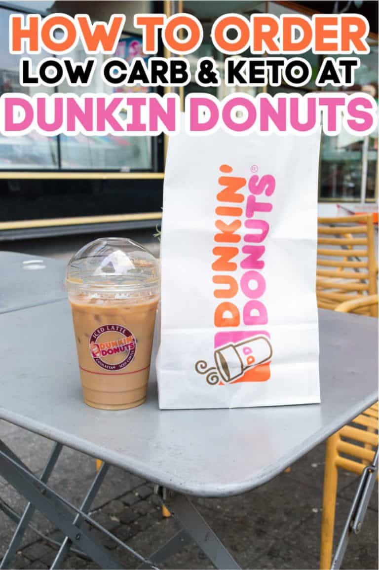 How To Order Low Carb/Keto at Dunkin' • MidgetMomma