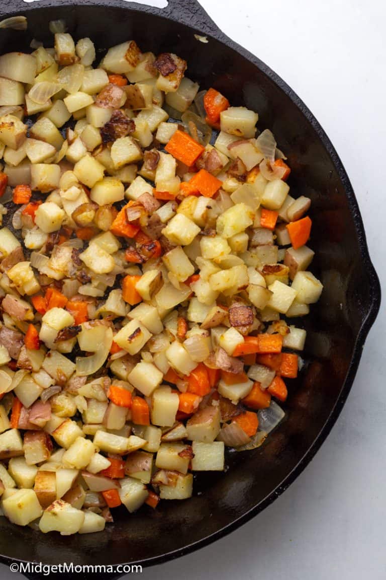 Kielbasa Sauerkraut & Potatoes Skillet Recipe • MidgetMomma