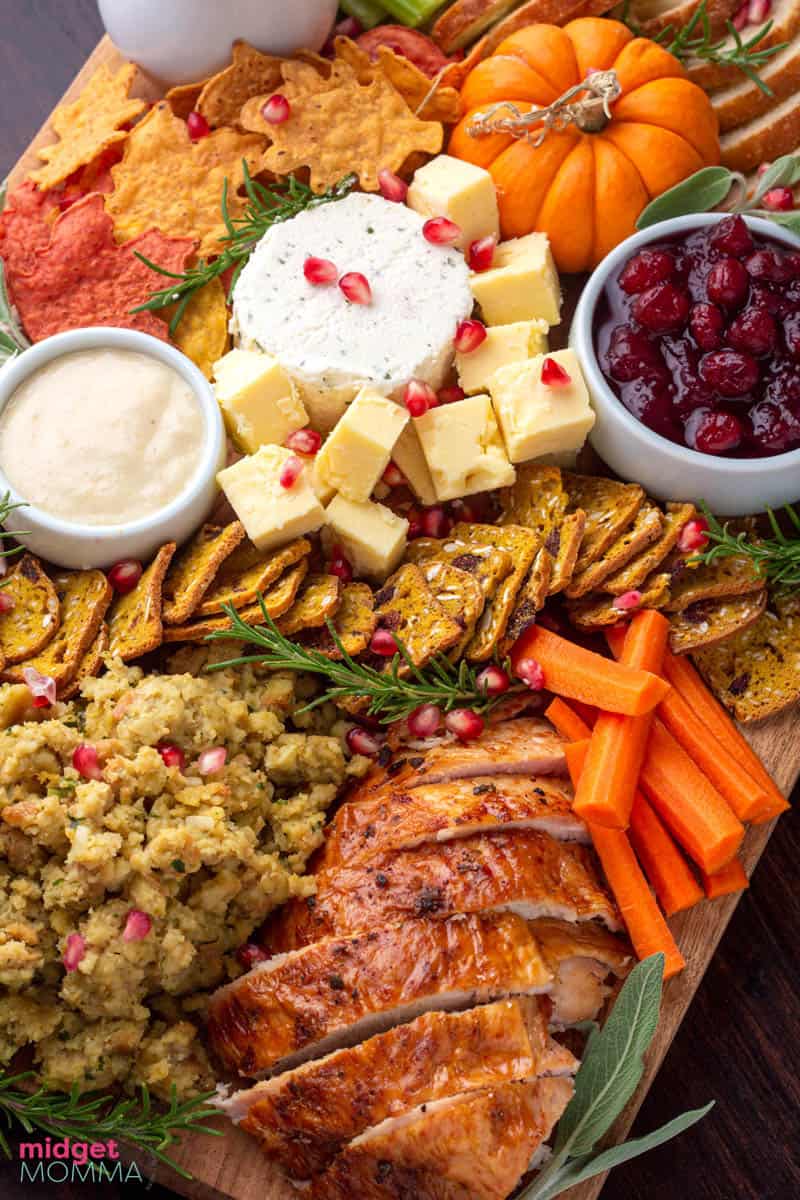 Thanksgiving Leftovers Charcuterie Board