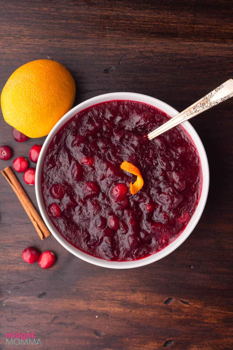 homemade cranberry sauce RECIPE