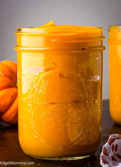 homemade pumpkin puree