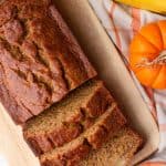 pumpkin banana bread