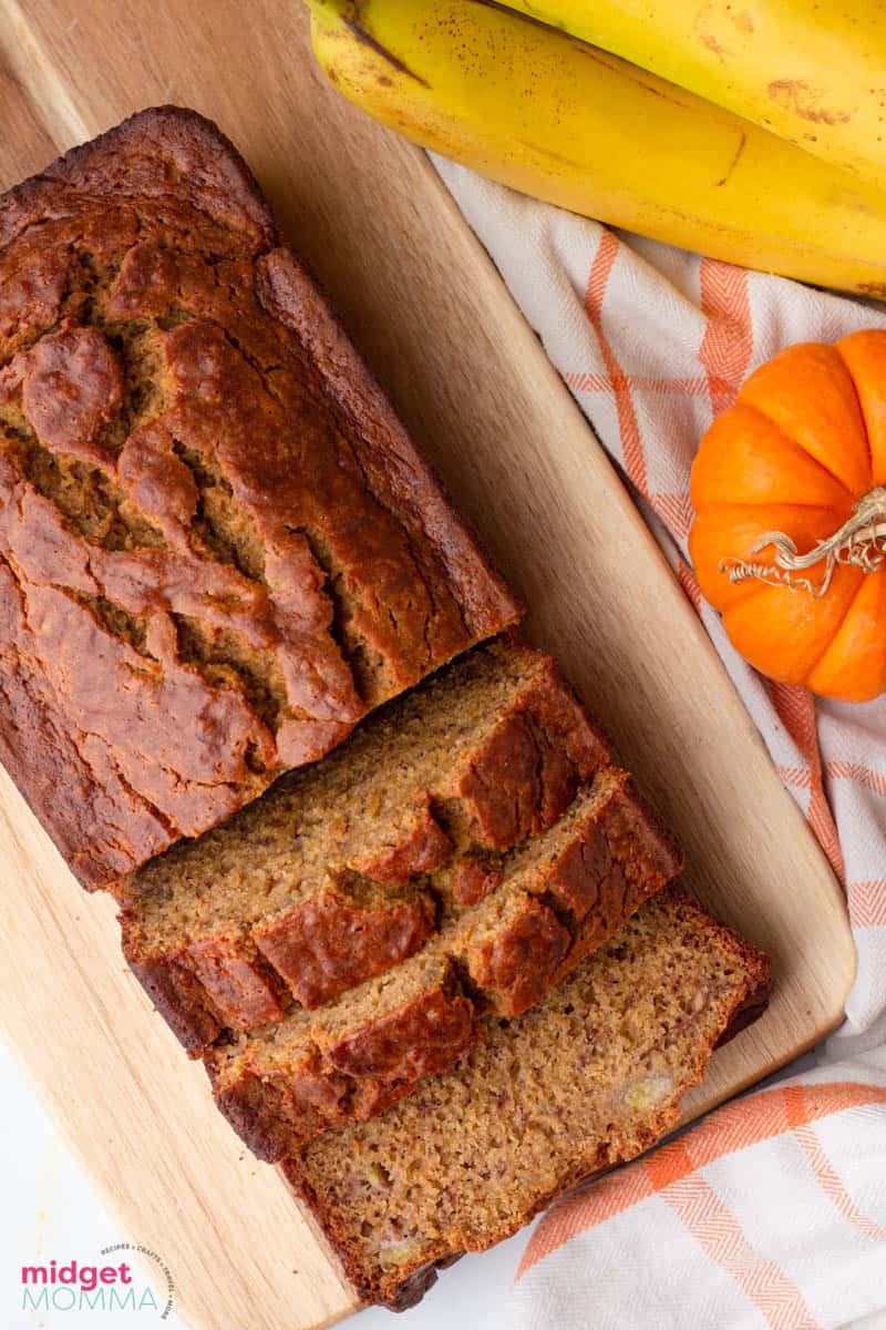 pumpkin banana bread