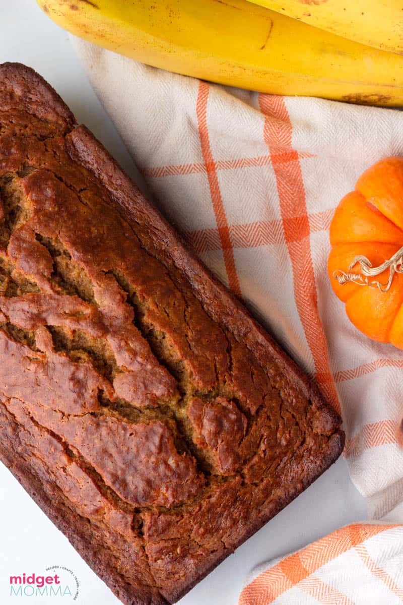 pumpkin banana bread