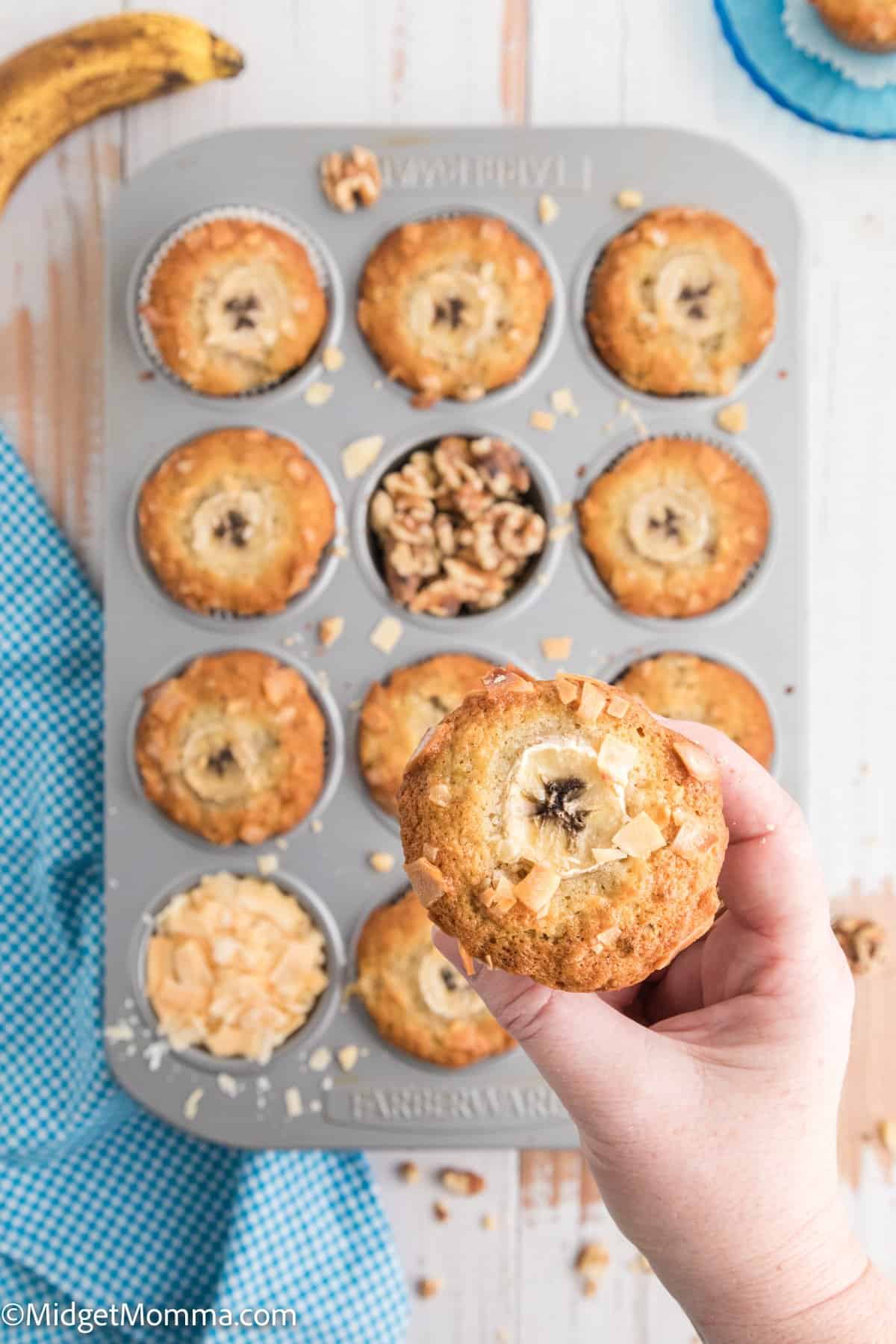 Banana Coconut muffins