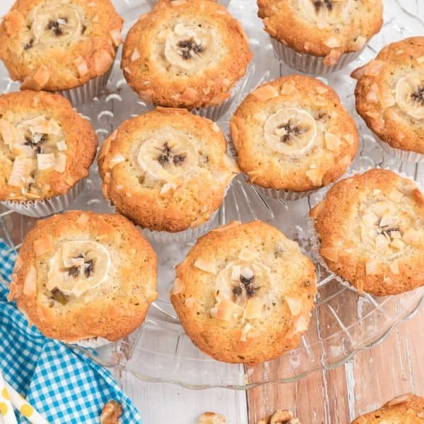 Banana Coconut Muffins Recipe