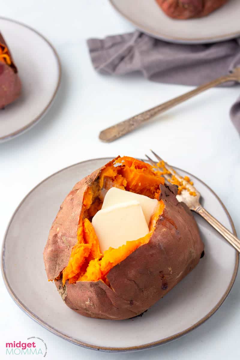 Easy Oven Baked Sweet Potatoes