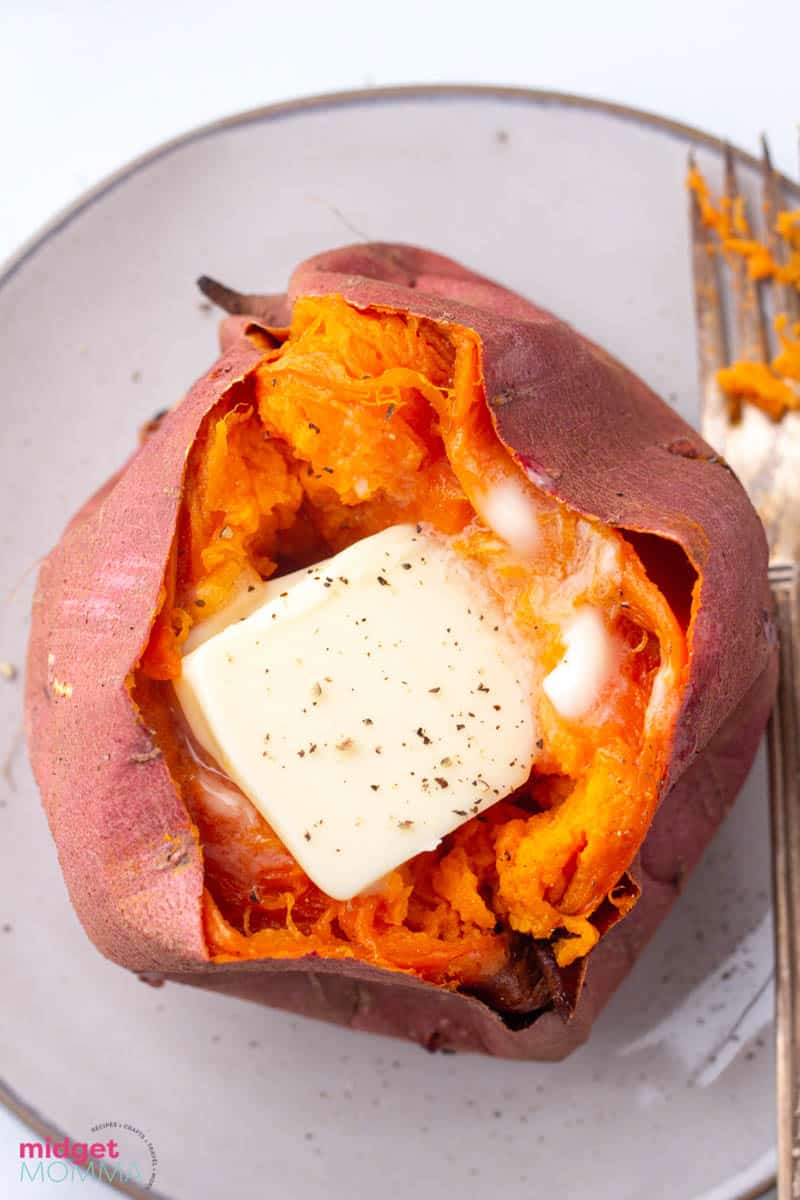 Easy Oven Baked Sweet Potatoes (How to Bake Sweet Potatoes)