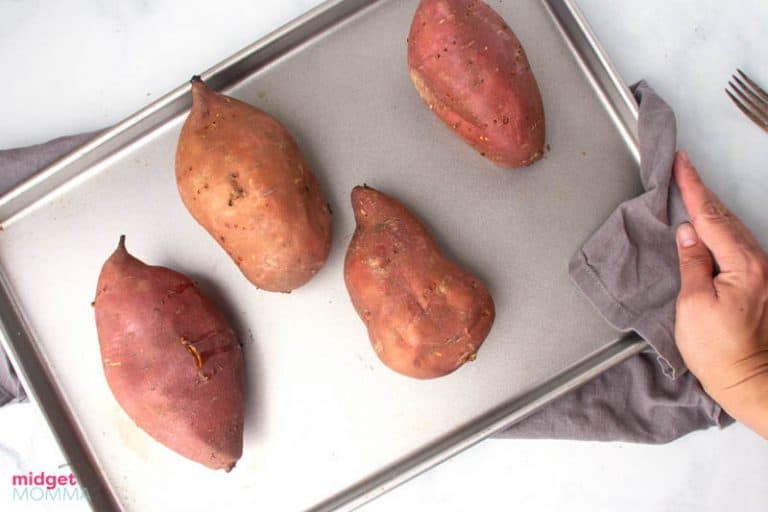 Easy Oven Baked Sweet Potatoes (How to Bake Sweet Potatoes)
