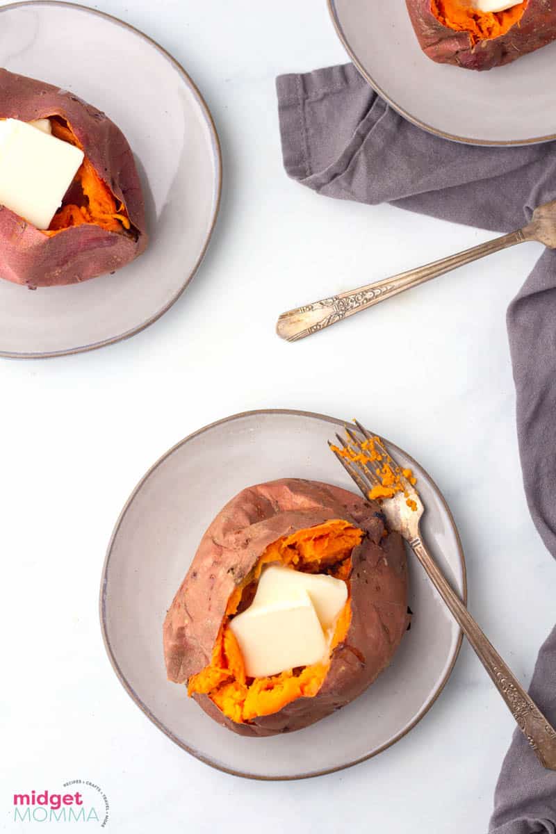 Easy Oven Baked Sweet Potatoes