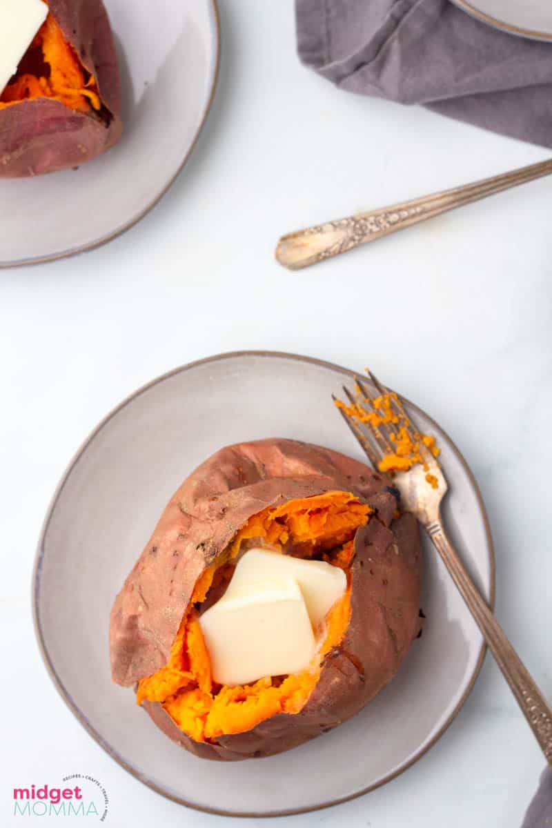 Easy Oven Baked Sweet Potatoes