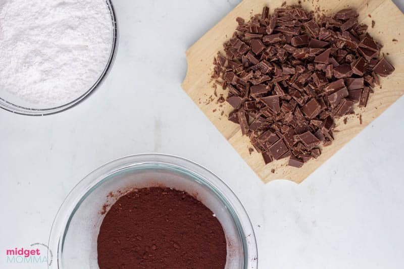 Homemade Hot Chocolate Mix ingredients