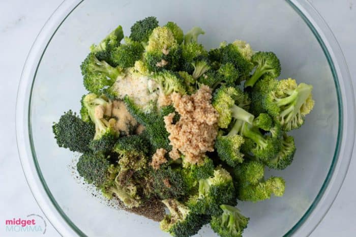 Oven Roasted Broccoli (Baked Broccoli) • MidgetMomma