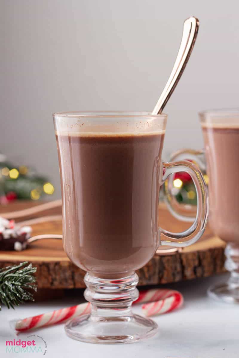 Peppermint Hot Chocolate Spoons