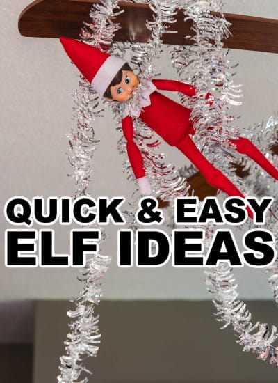 Quick and easy elf ideas.