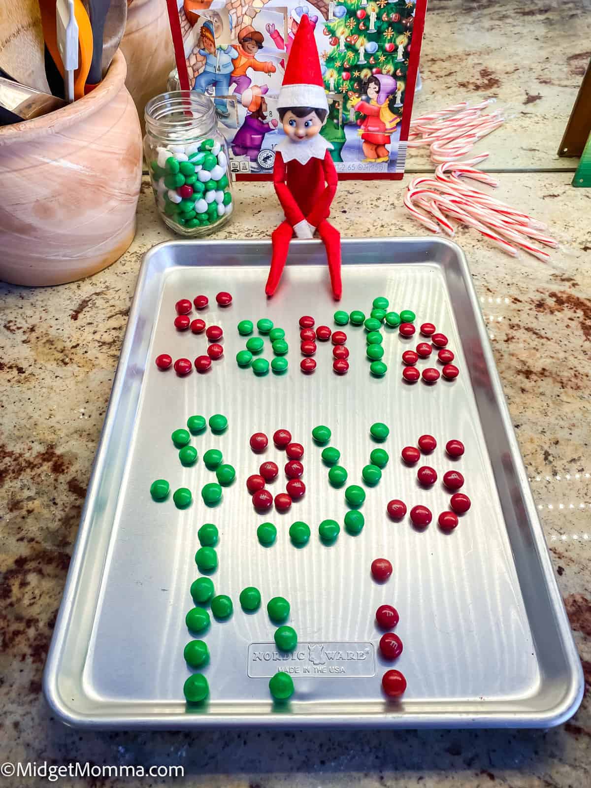 santa elf message