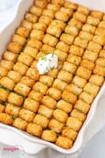 The BEST The Best Cheesy Tater Tot Casserole with Ground Beef Recipe