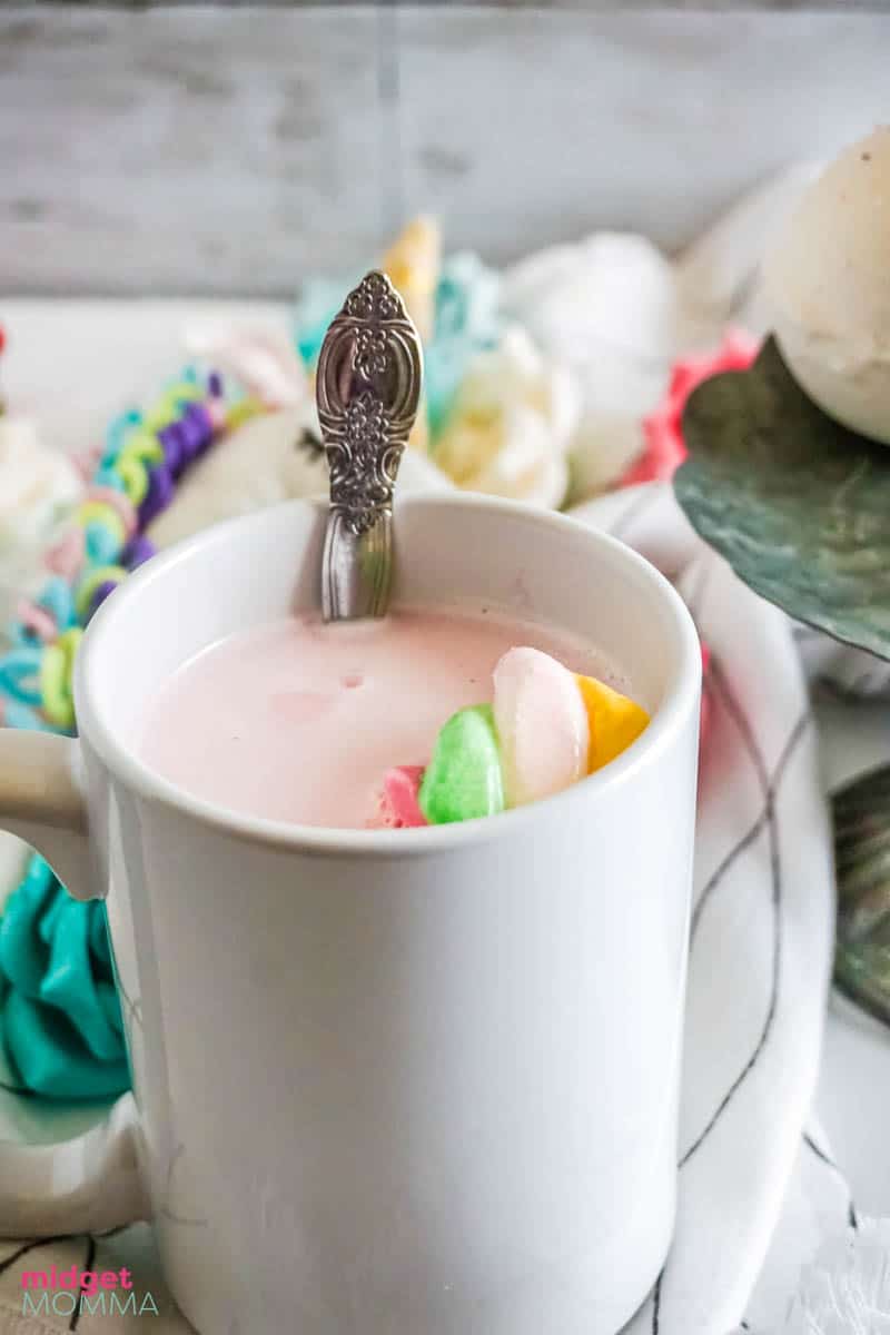 Unicorn hot chocolate bombs