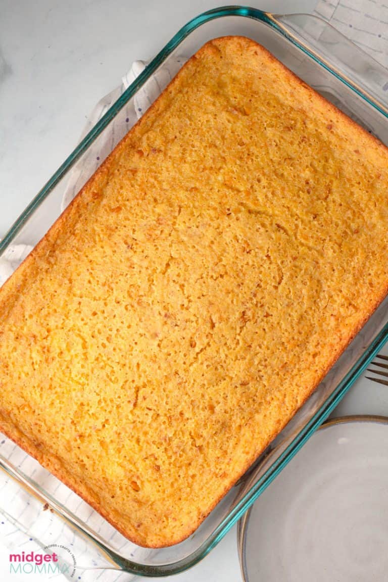 Cornbread Casserole from Scratch • MidgetMomma