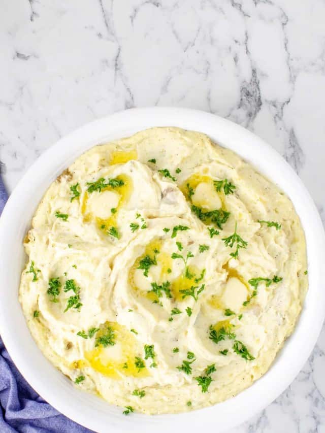 Sour Cream Mashed Potatoes Recipe