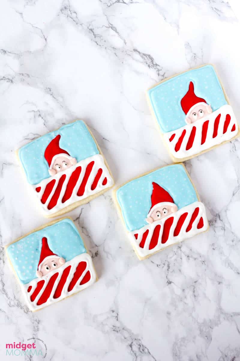 elf on the shelf sugar cookies