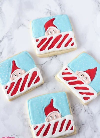 elf on the shelf sugar cookies