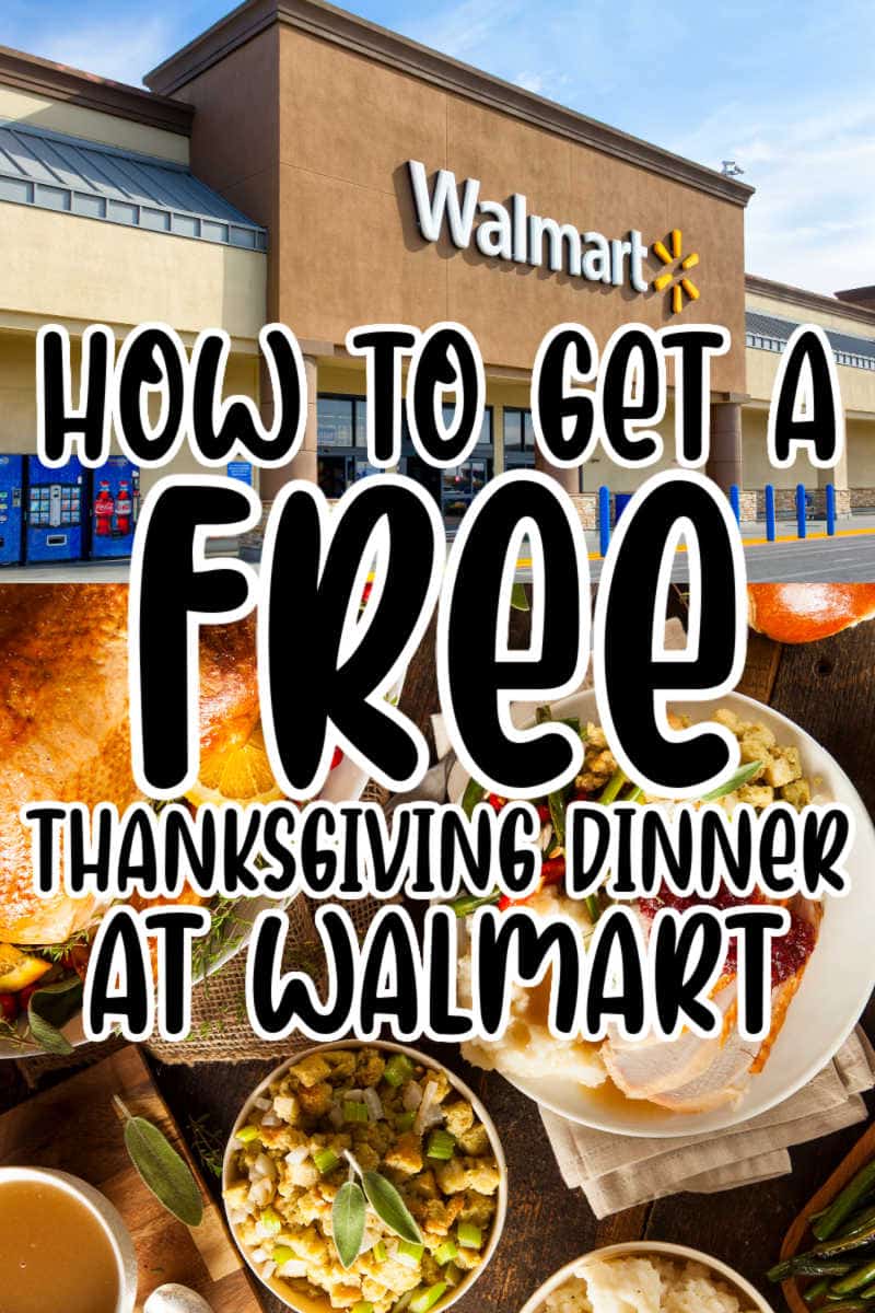 How to get a Free Thanksgiving Dinner at Walmart! • MidgetMomma