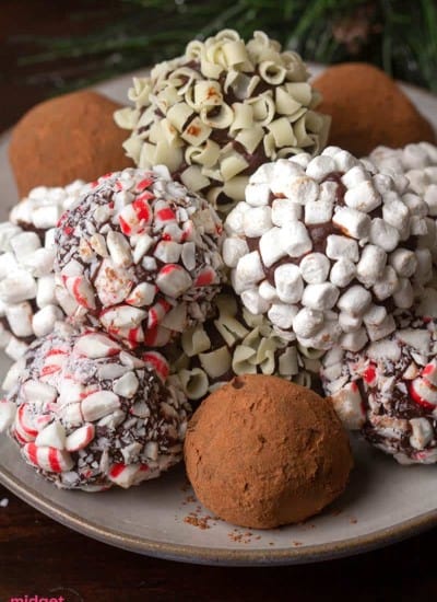 hot chocolate truffles