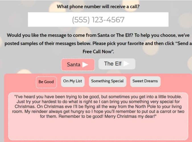 Call or Facetime SANTA With Santa's phone number! Perfect for Kids!