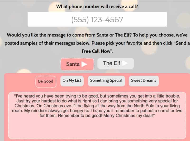 SantaS Phone Number Facetime