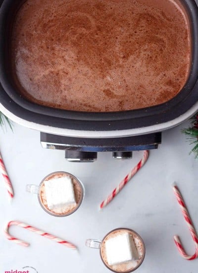 slow cooker hot chocolate