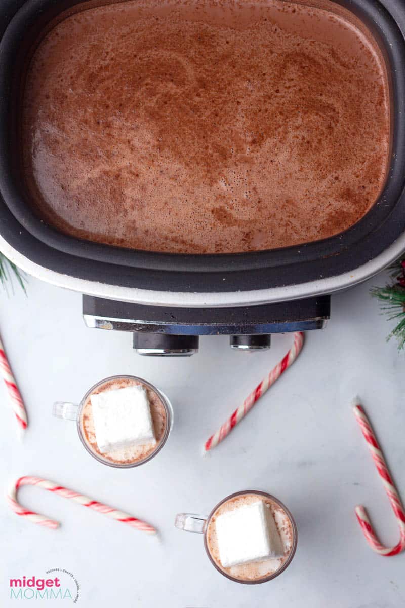 slow cooker hot chocolate