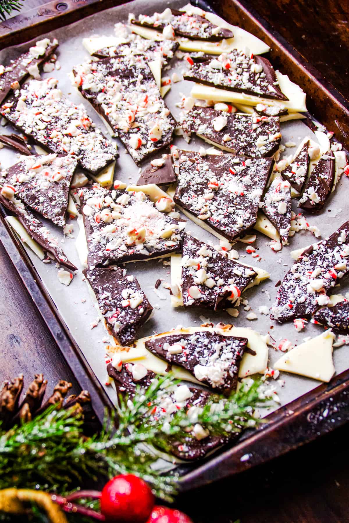 Chocolate Peppermint Bark Recipe