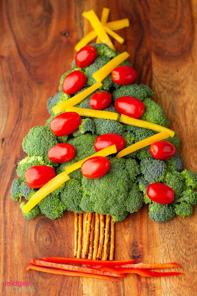 Christmas Tree veggie board