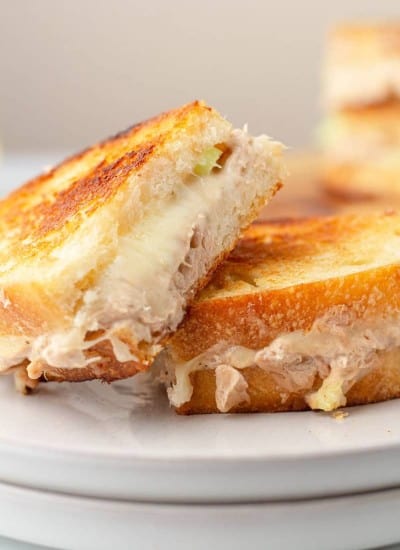 Classic Tuna melt sandwich