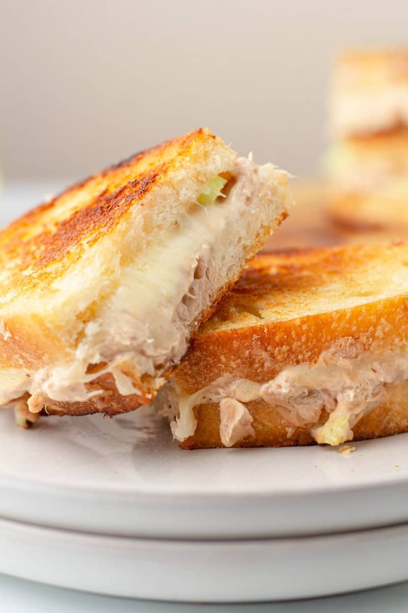 Classic Tuna melt sandwich