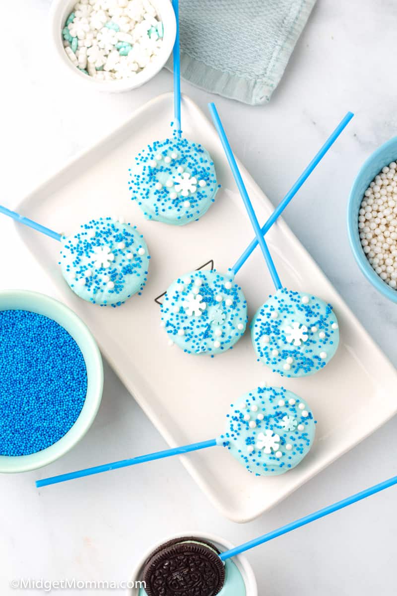 Disney Frozen Oreo Pops